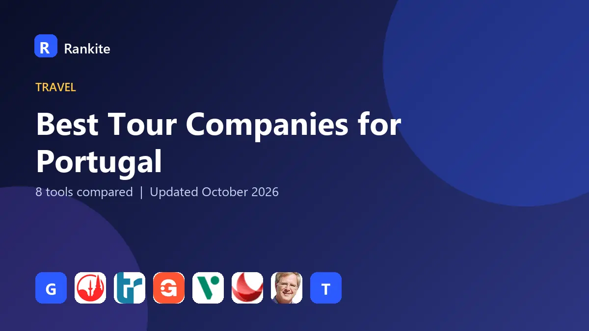 Best Tour Companies for Portugal in 2026: 8 Tools Compared