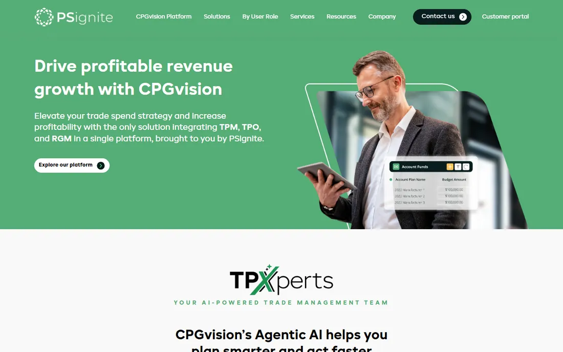 CPGvision homepage