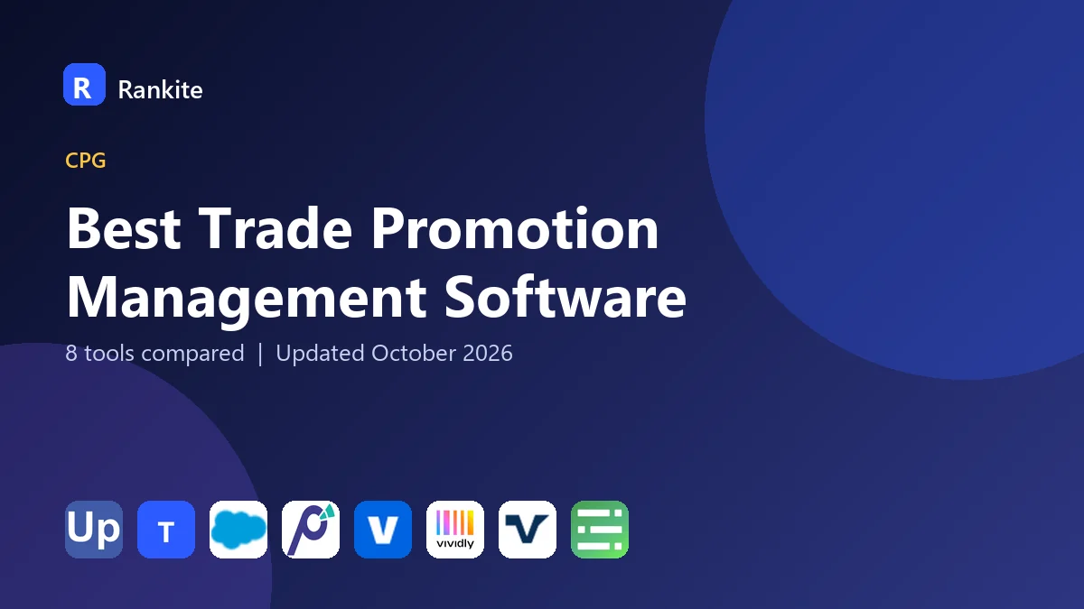 Best Trade Promotion Management Software in 2026: 8 Tools Compared