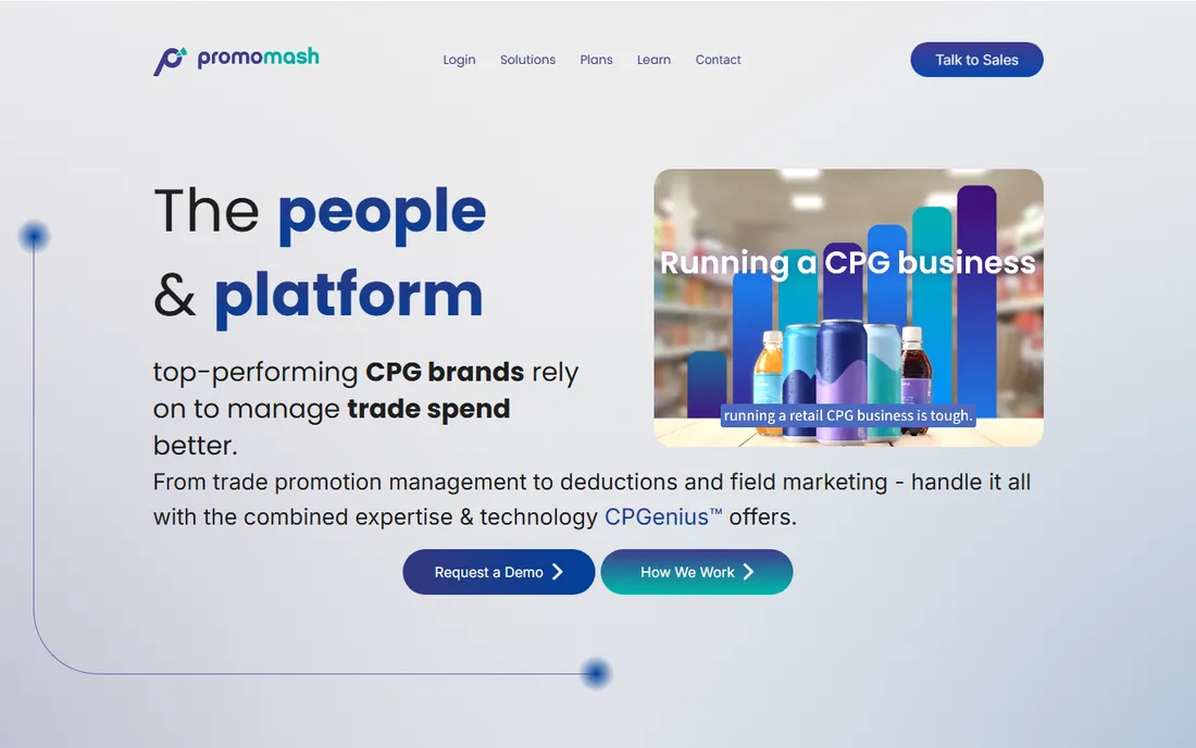 Promomash homepage