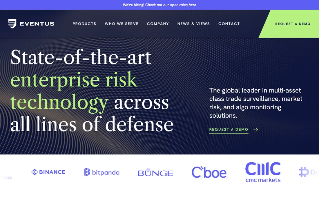 Eventus homepage