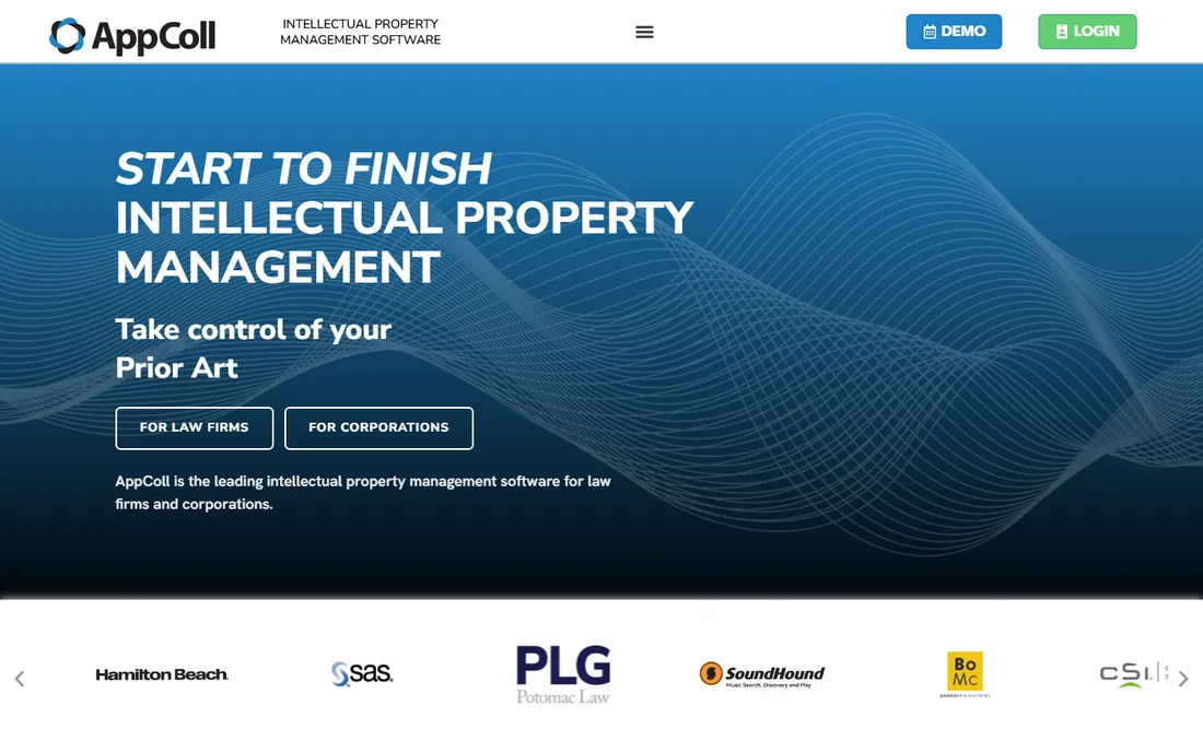 AppColl homepage
