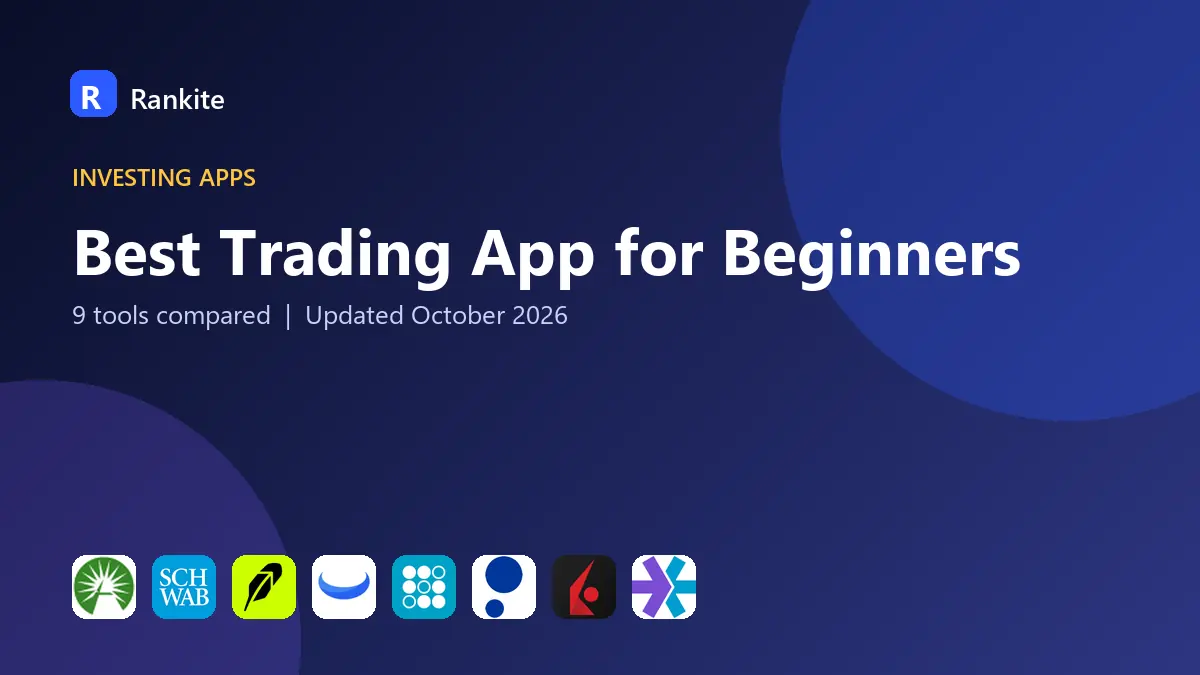Best Trading App for Beginners in 2026: 9 Apps Compared