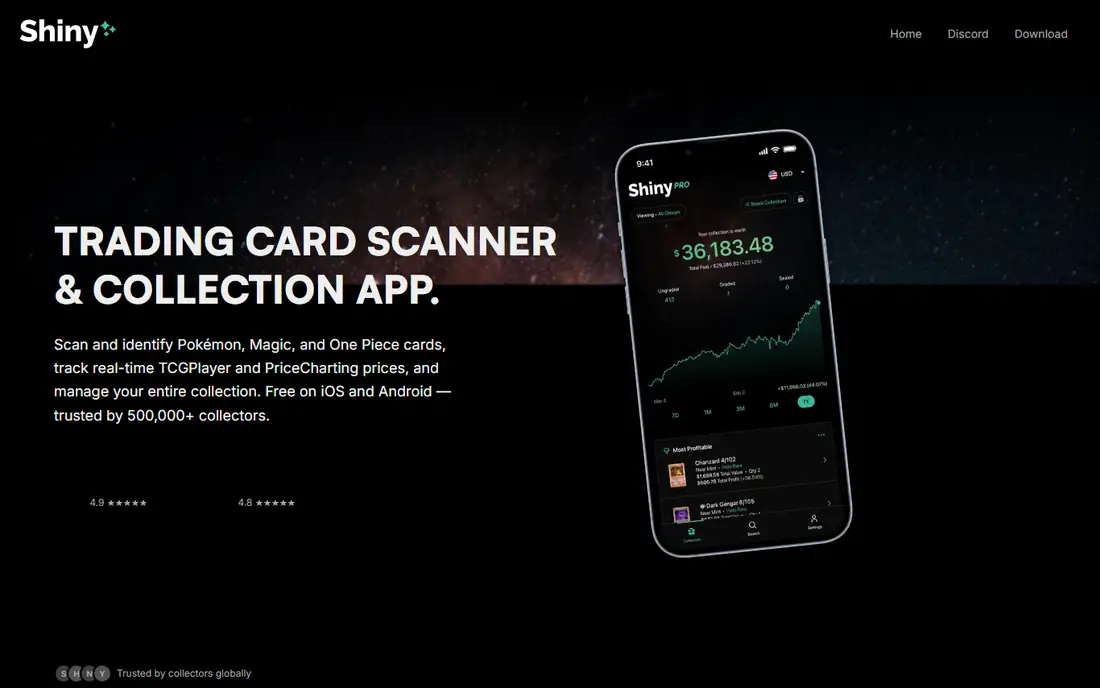 Shiny homepage