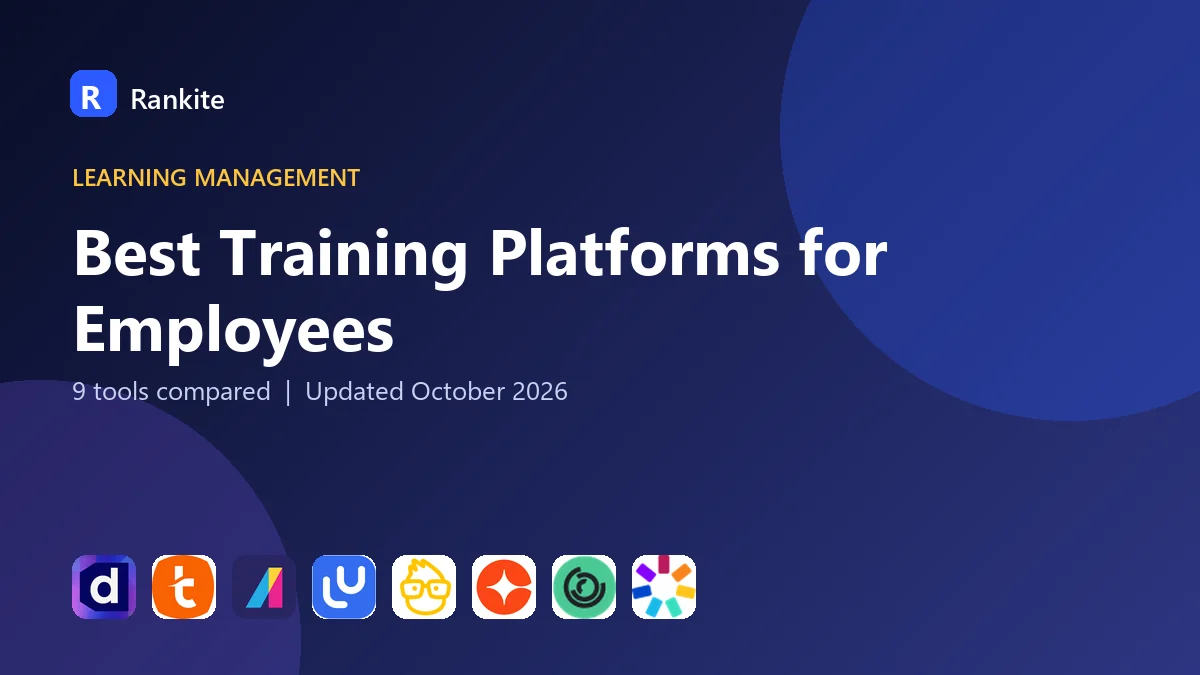 Best Training Platforms for Employees in 2026: 9 Tools Compared