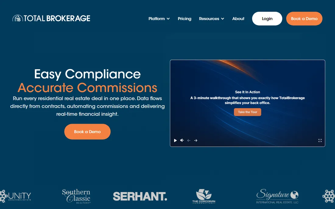 TotalBrokerage homepage