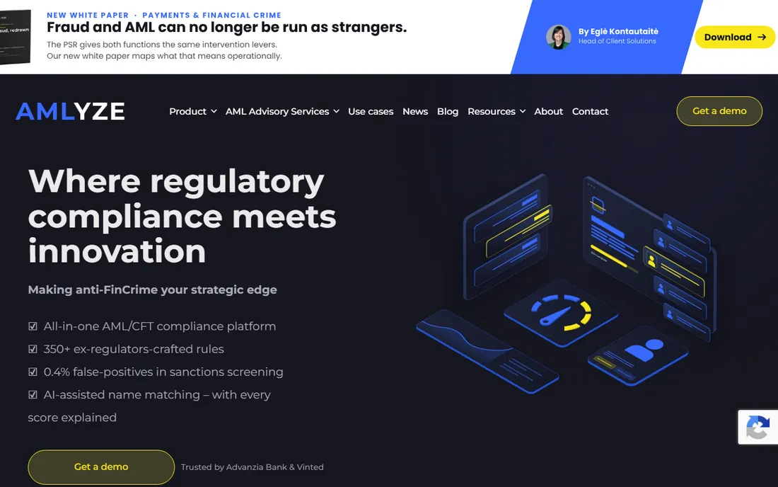 AMLYZE homepage