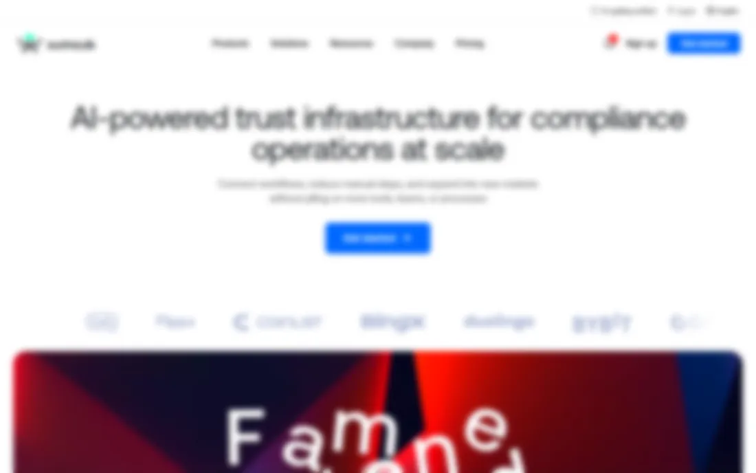 Sumsub homepage