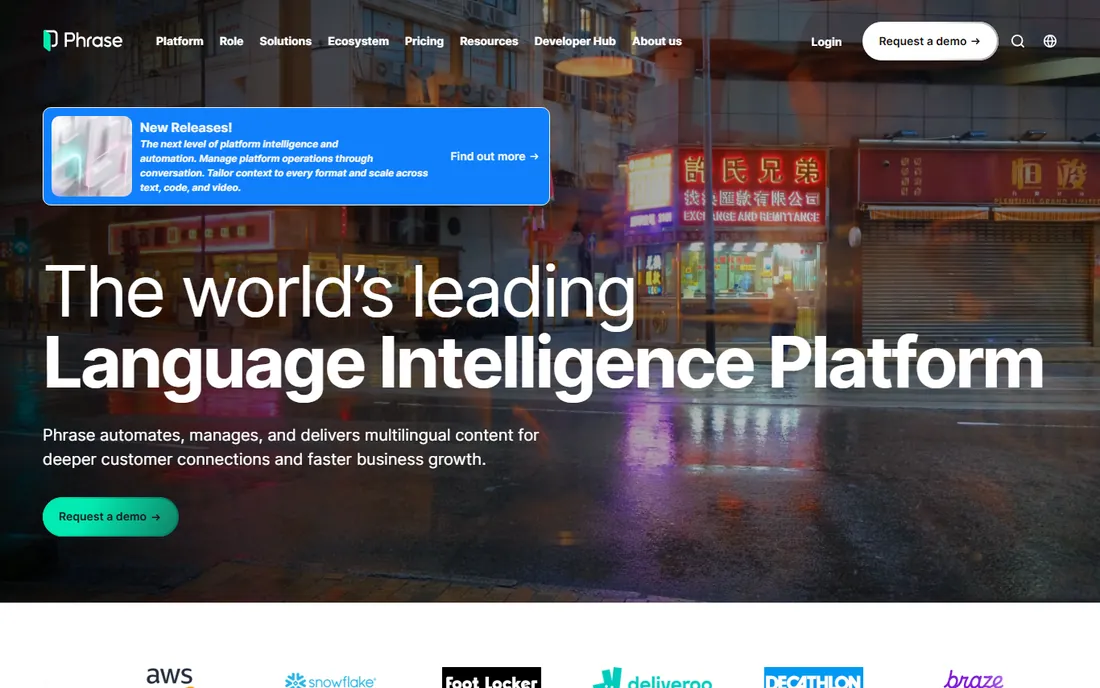 Phrase homepage