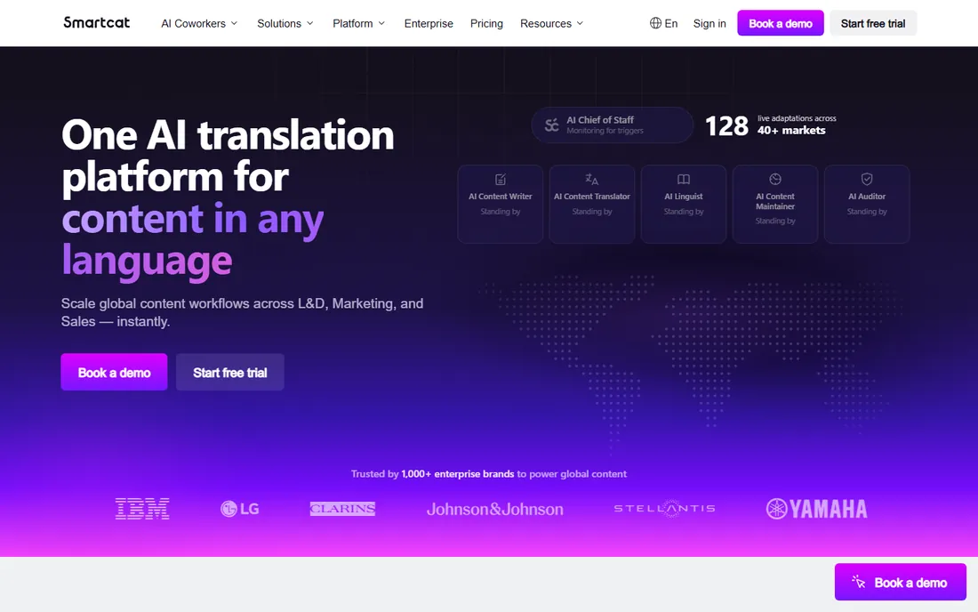 Smartcat homepage