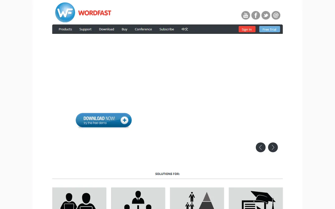 Wordfast homepage