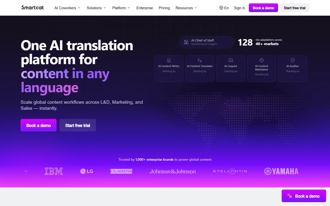 Smartcat homepage