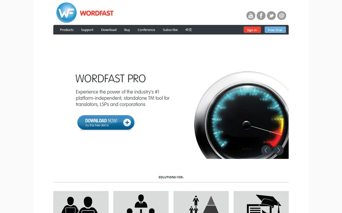 Wordfast homepage