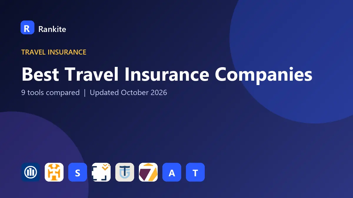 Best Travel Insurance Companies in 2026: 9 Companies Compared