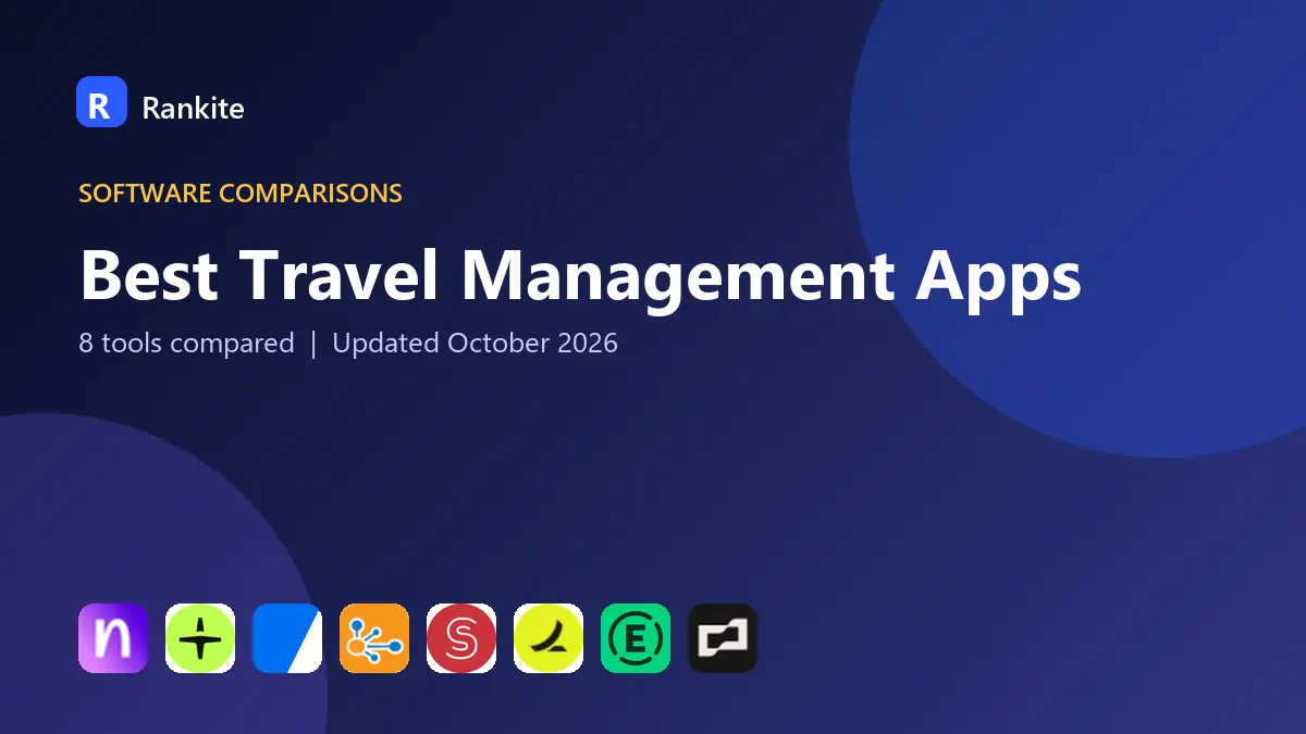 Best Travel Management Apps in 2026: 8 Tools Compared