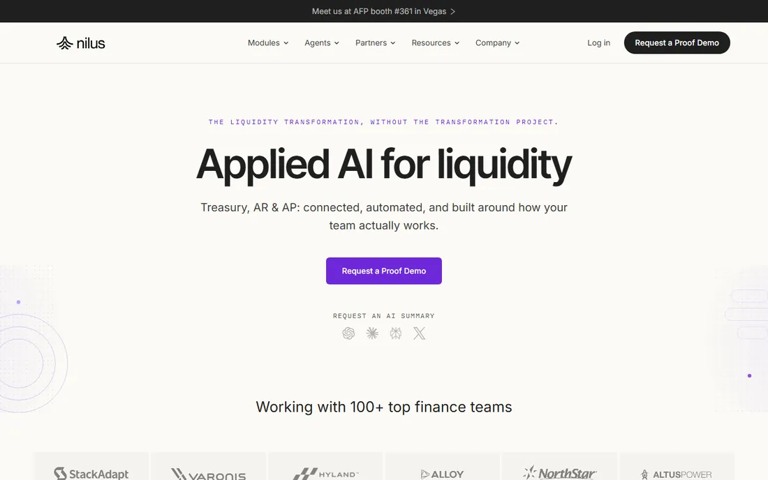 Nilus homepage