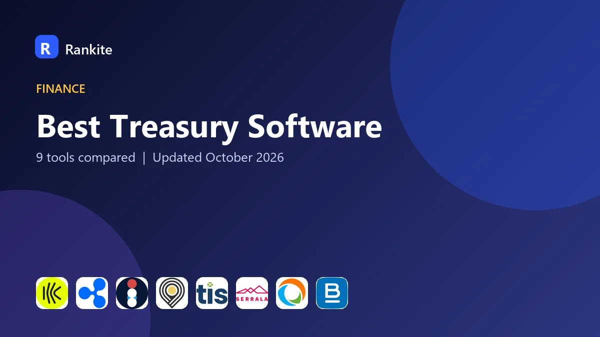Best Treasury Software in 2026: 9 Tools Compared
