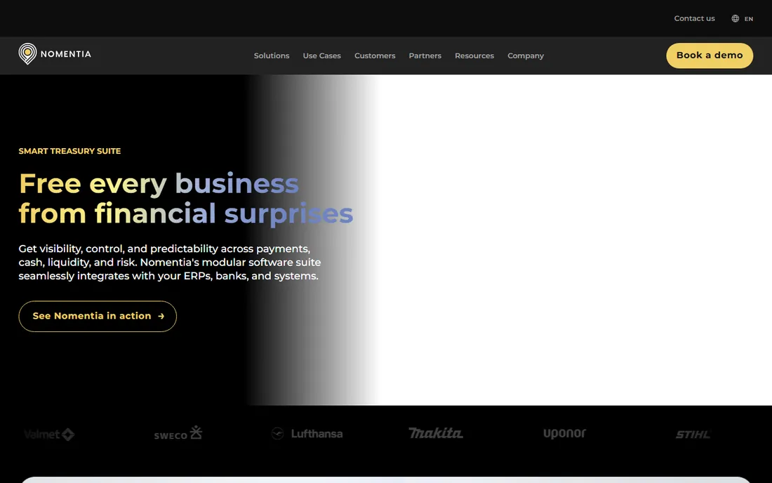 Nomentia homepage