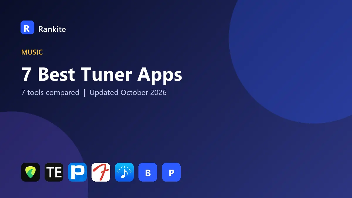 7 Best Tuner Apps in 2026: 7 Tools Compared