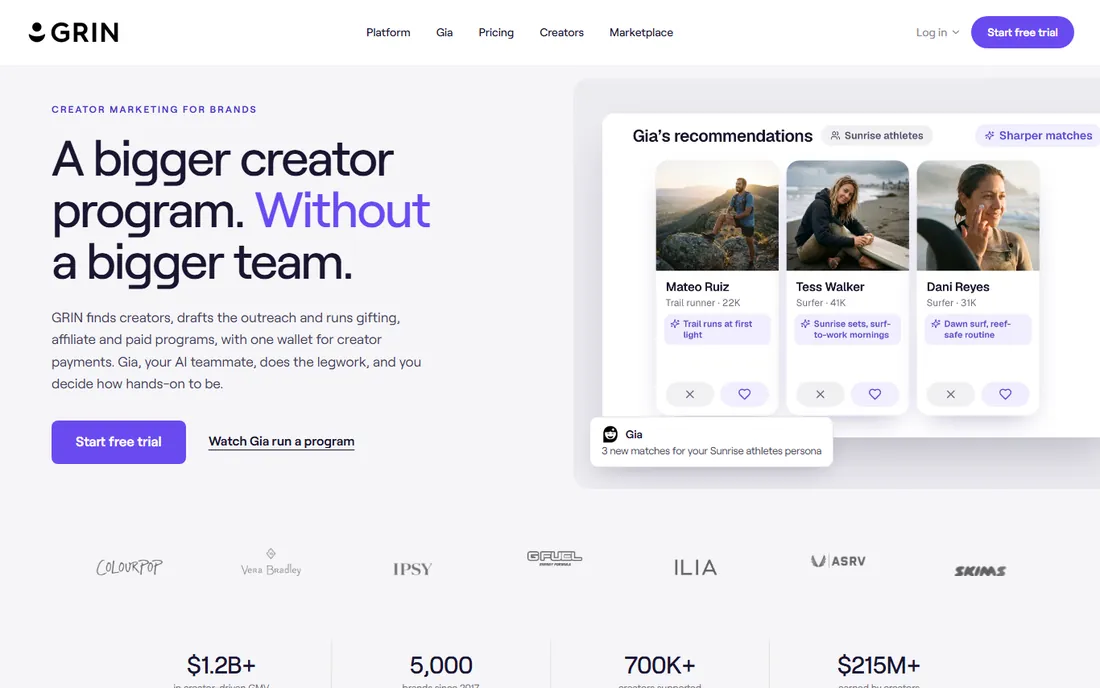 Grin homepage