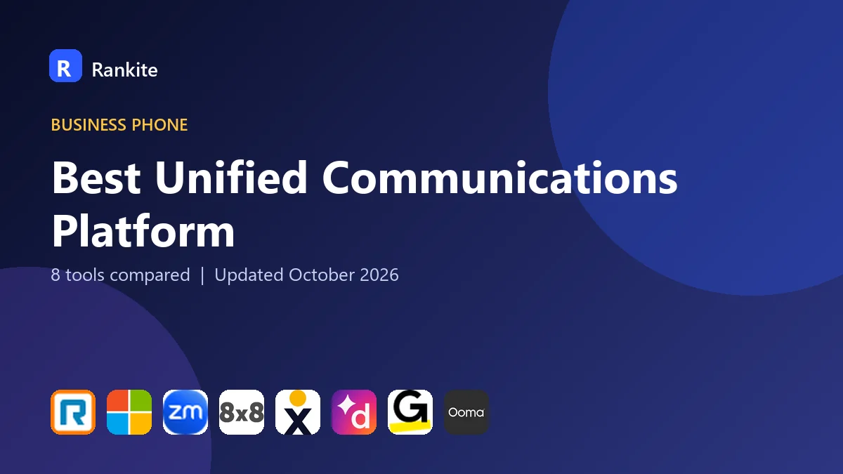 Best Unified Communications Platform in 2026: 8 Tools Compared