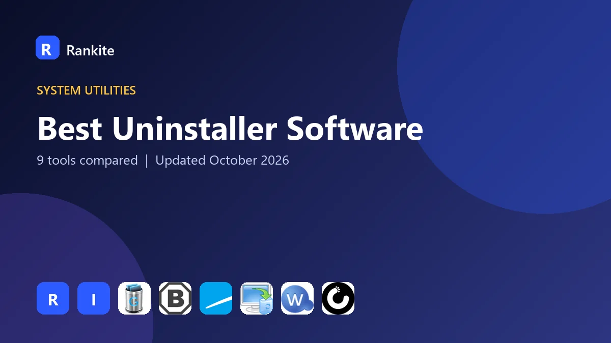 Best Uninstaller Software in 2026: 9 Tools Compared