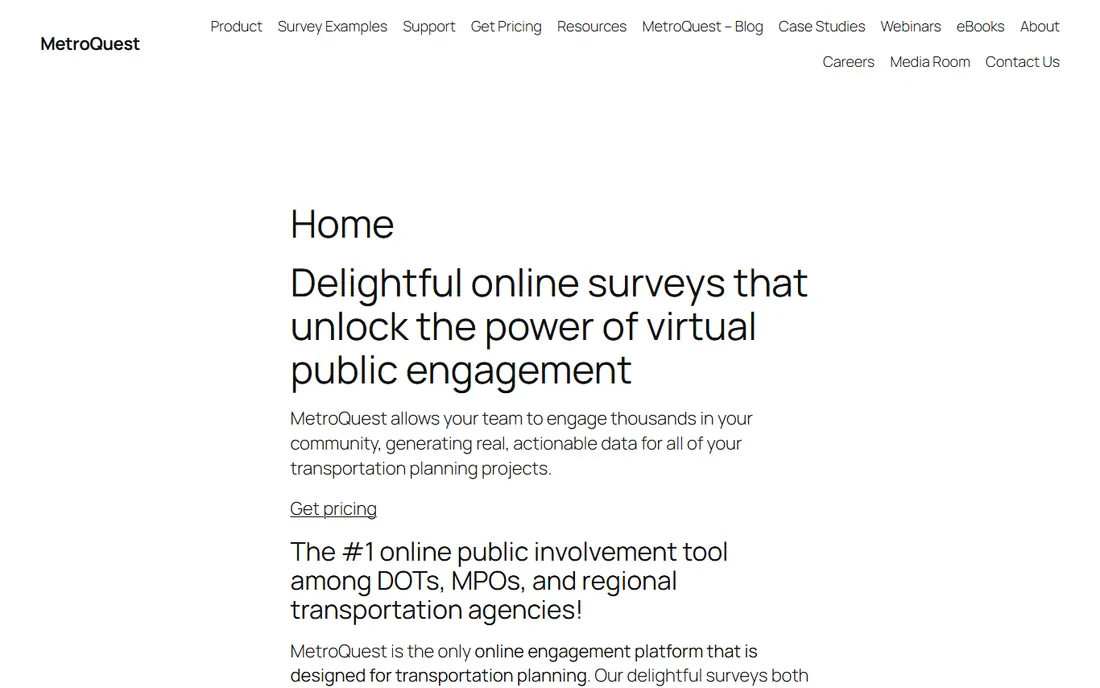 MetroQuest homepage