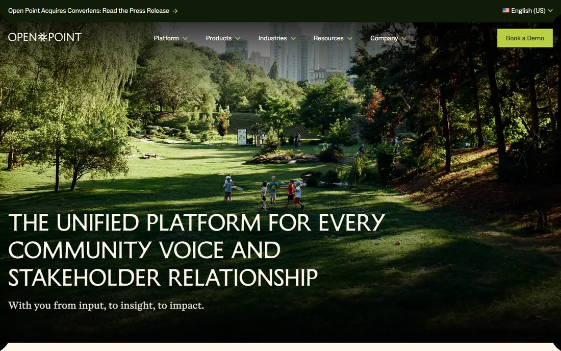 OpenPoint homepage
