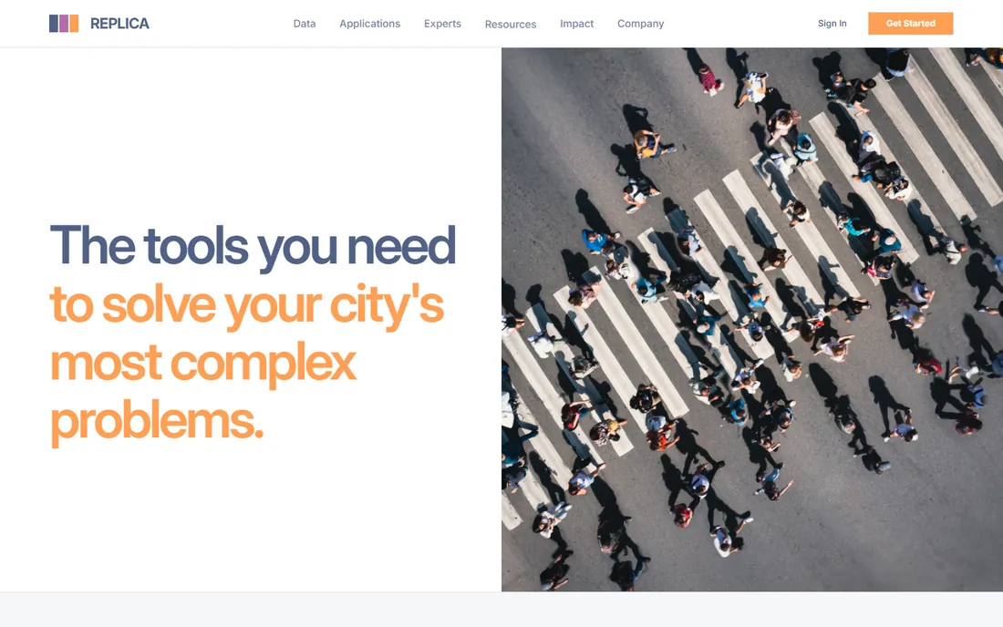 Replica homepage