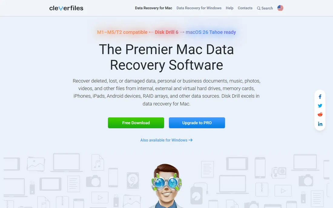 Disk Drill homepage