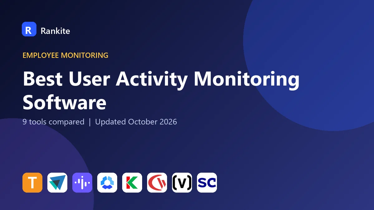 Best User Activity Monitoring Software: 9 Tools Compared