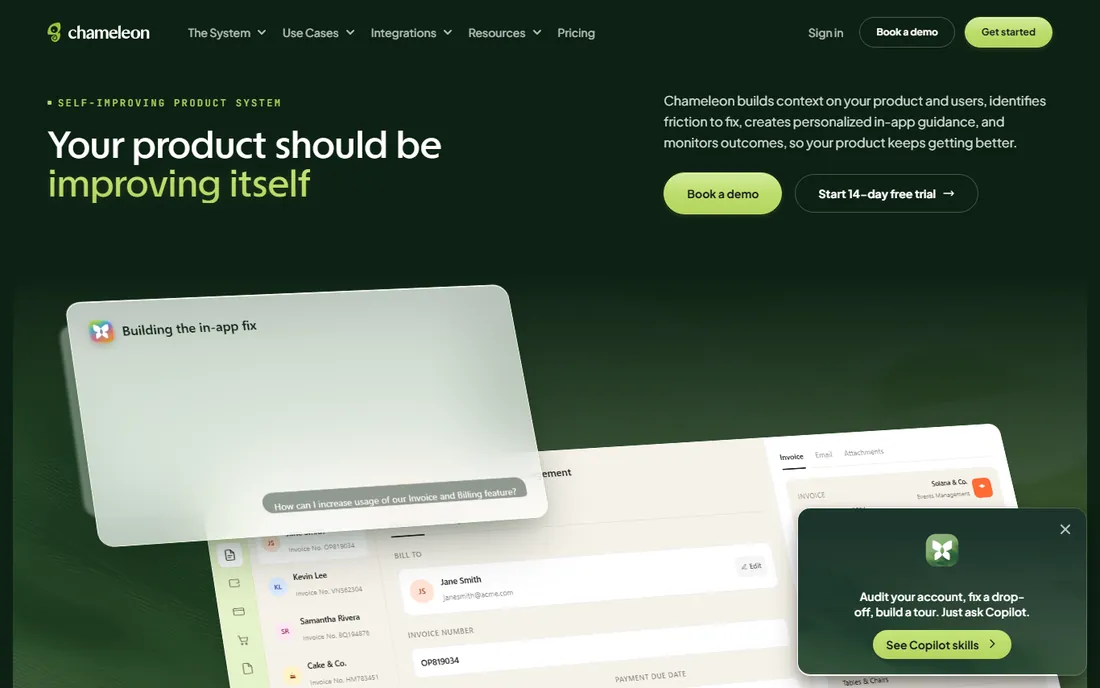 Chameleon homepage