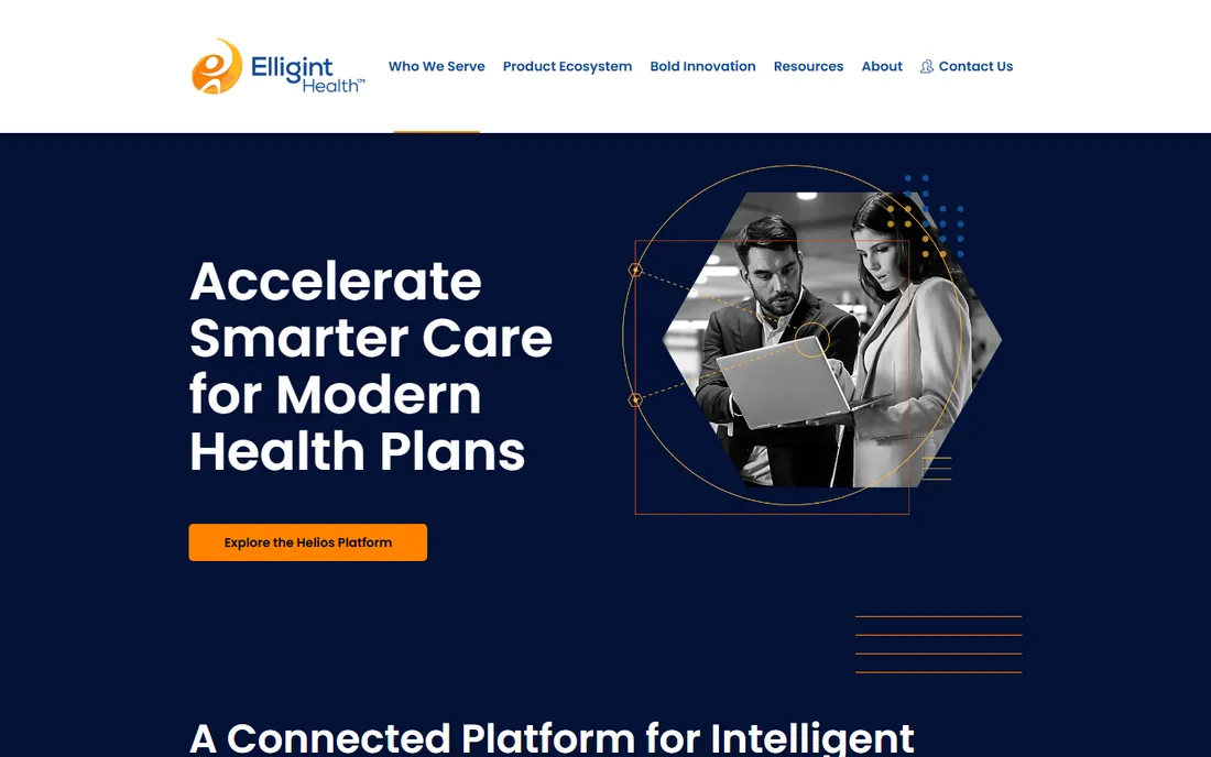 Elligint Health homepage