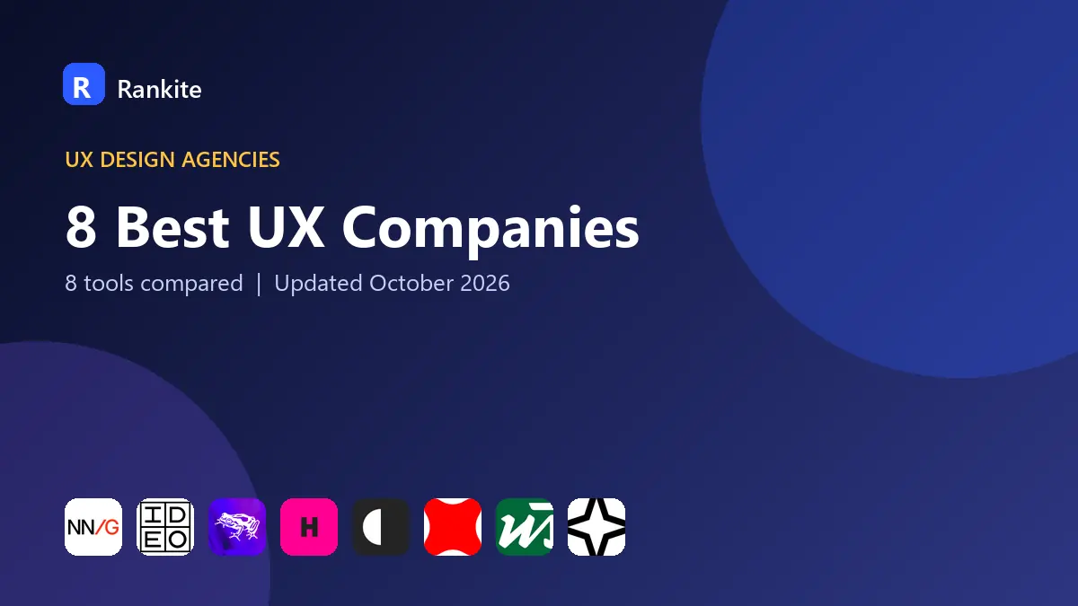 8 Best UX Companies in 2026