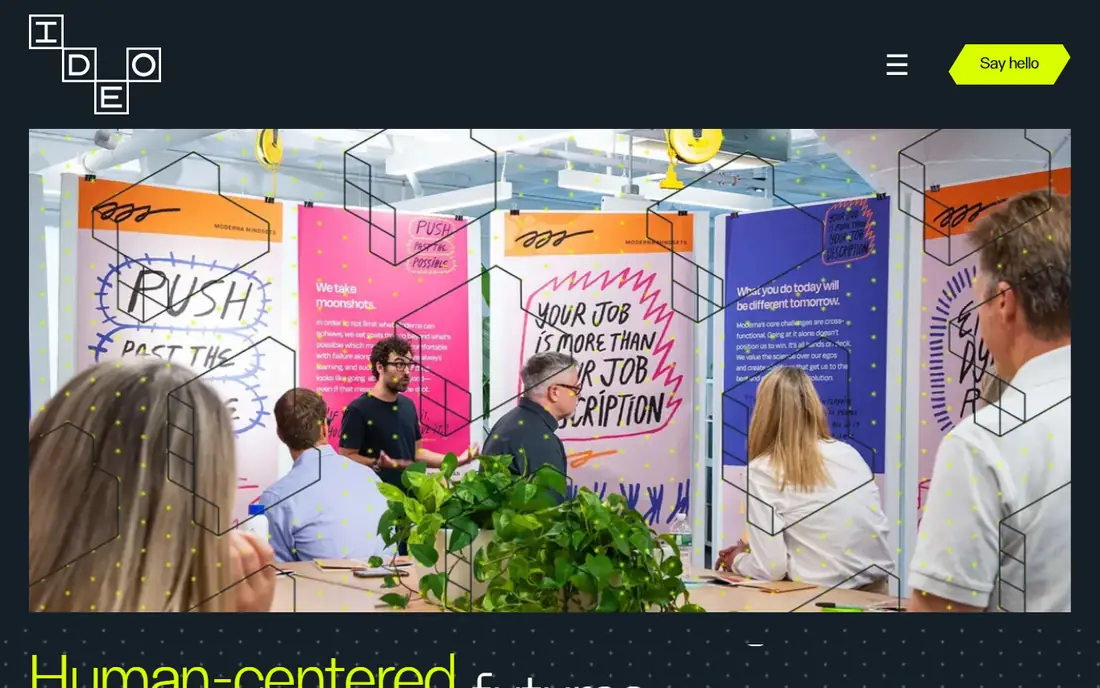 IDEO homepage