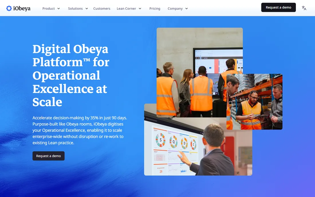 iObeya homepage