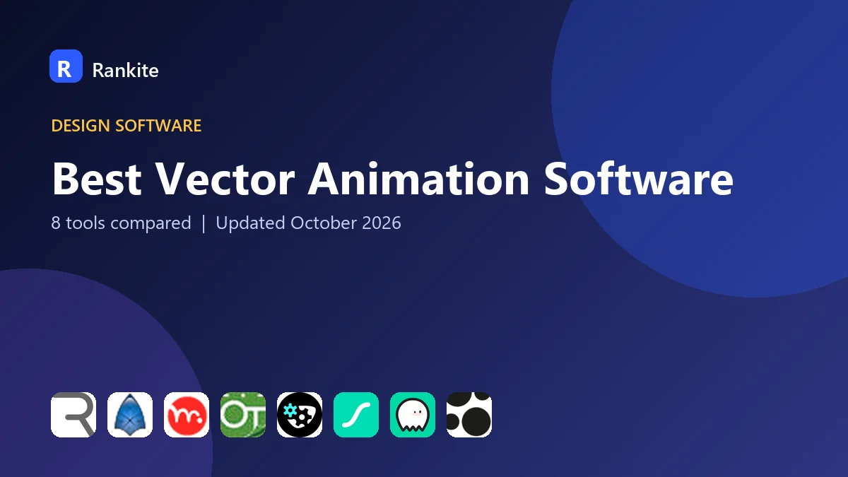 Best Vector Animation Software in 2026: 8 Tools Compared