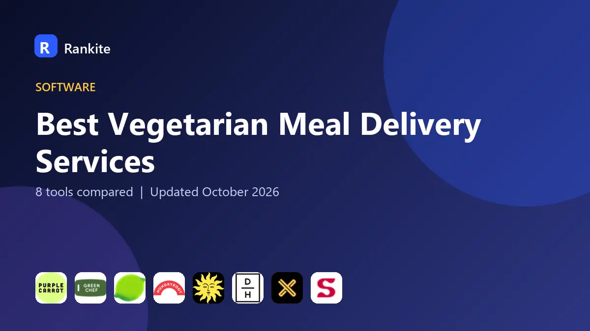 Best Vegetarian Meal Delivery Services in 2026: 8 Services Compared