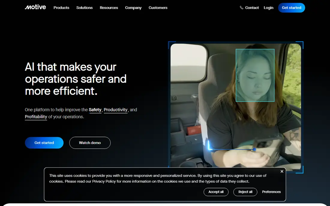 Motive homepage