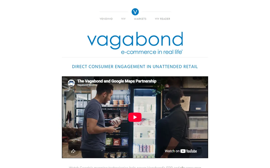 Vagabond (viv) homepage