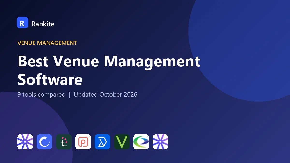 Best Venue Management Software in 2026: 9 Tools Compared