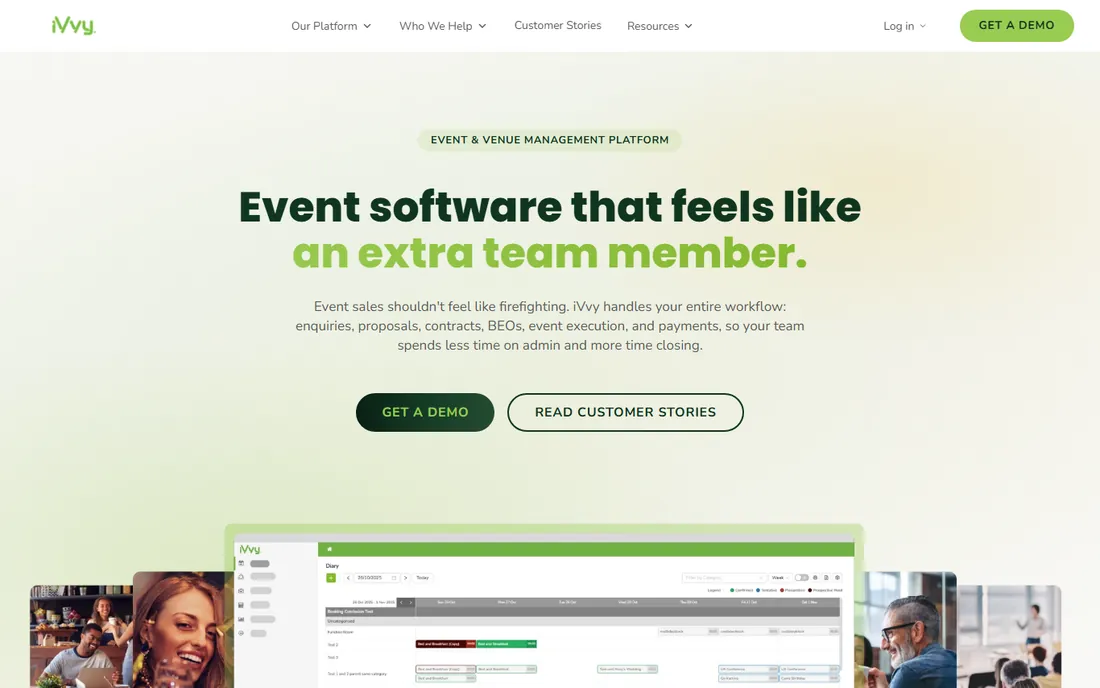 iVvy homepage