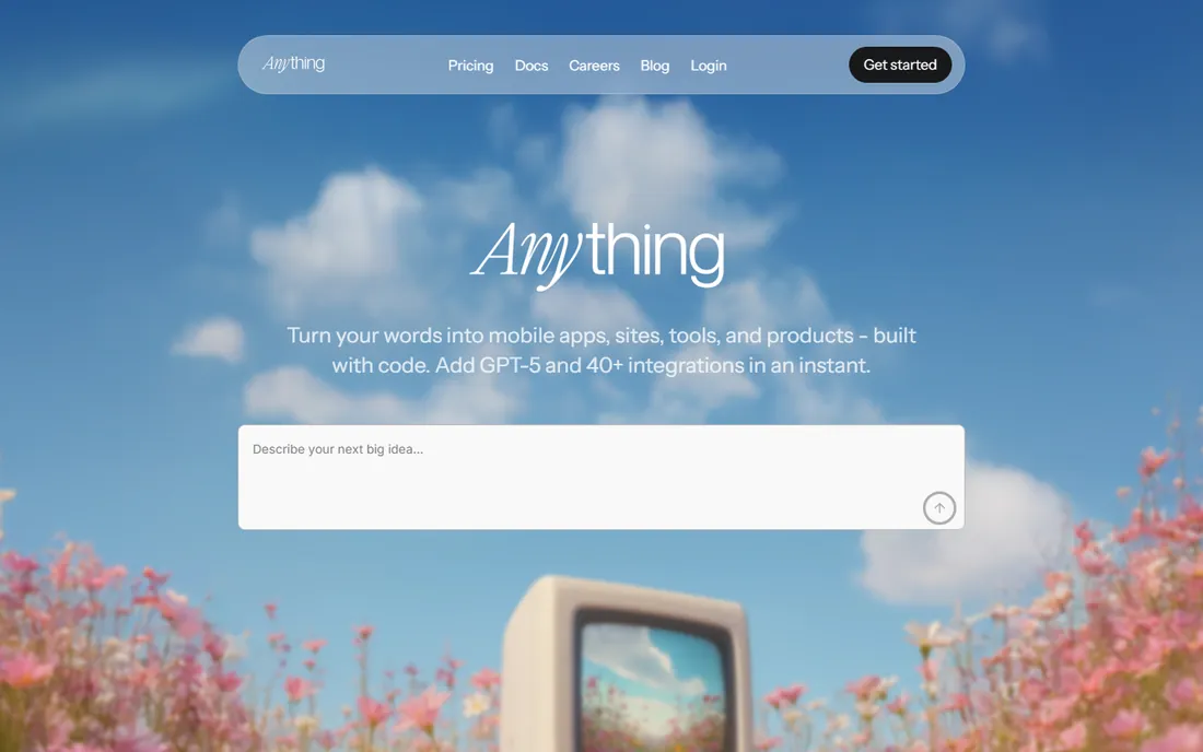 Create homepage
