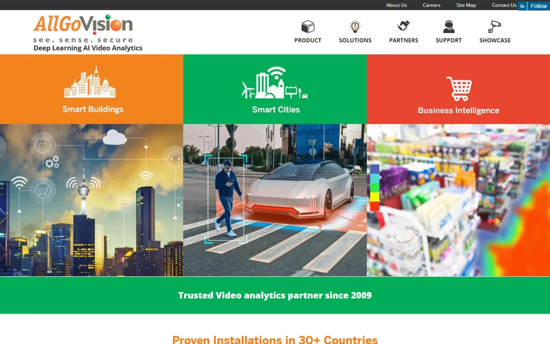 AllGoVision homepage