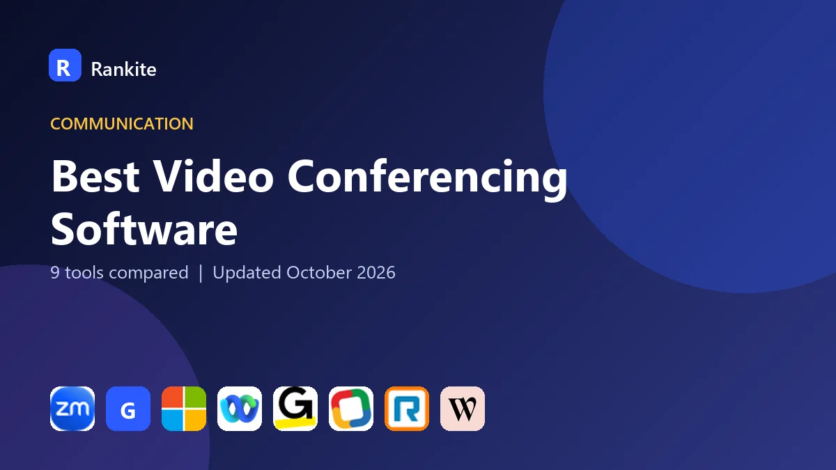 Best Video Conferencing Software in 2026: 9 Tools Compared