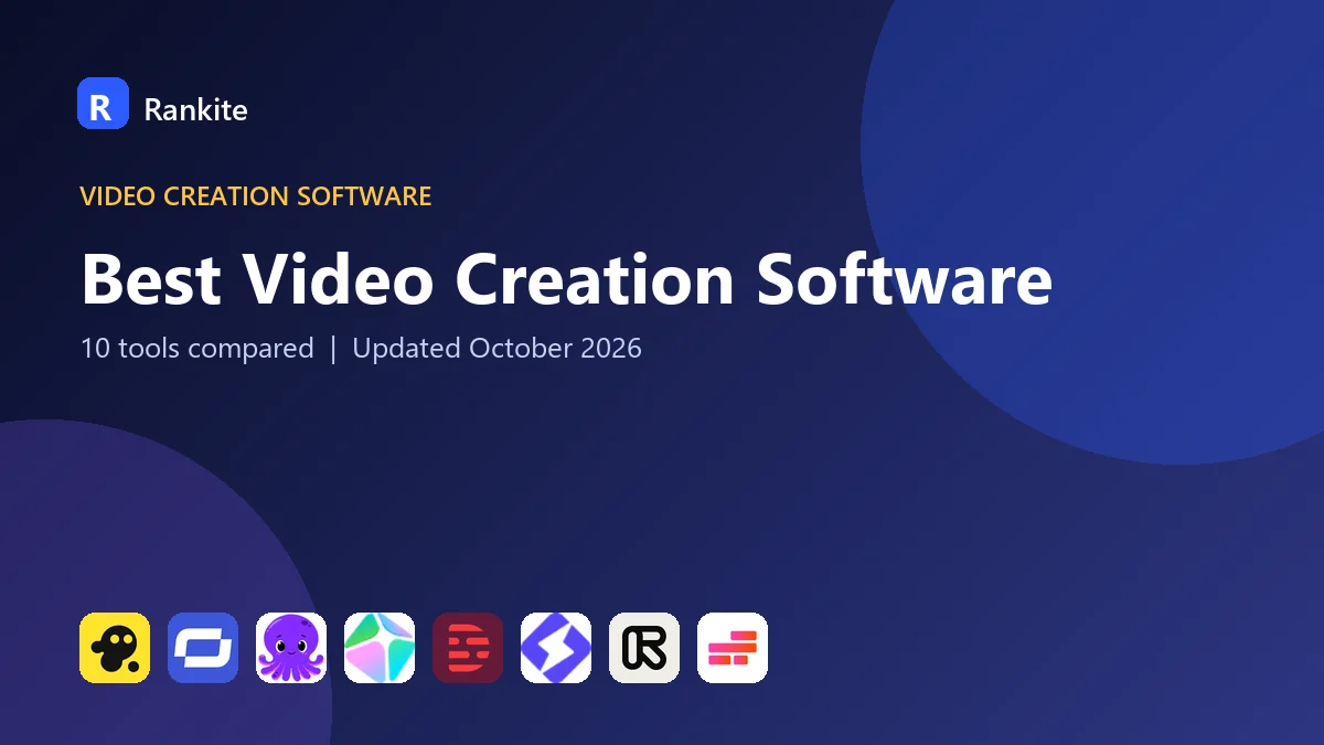 Best Video Creation Software in 2026: 10 Tools Compared