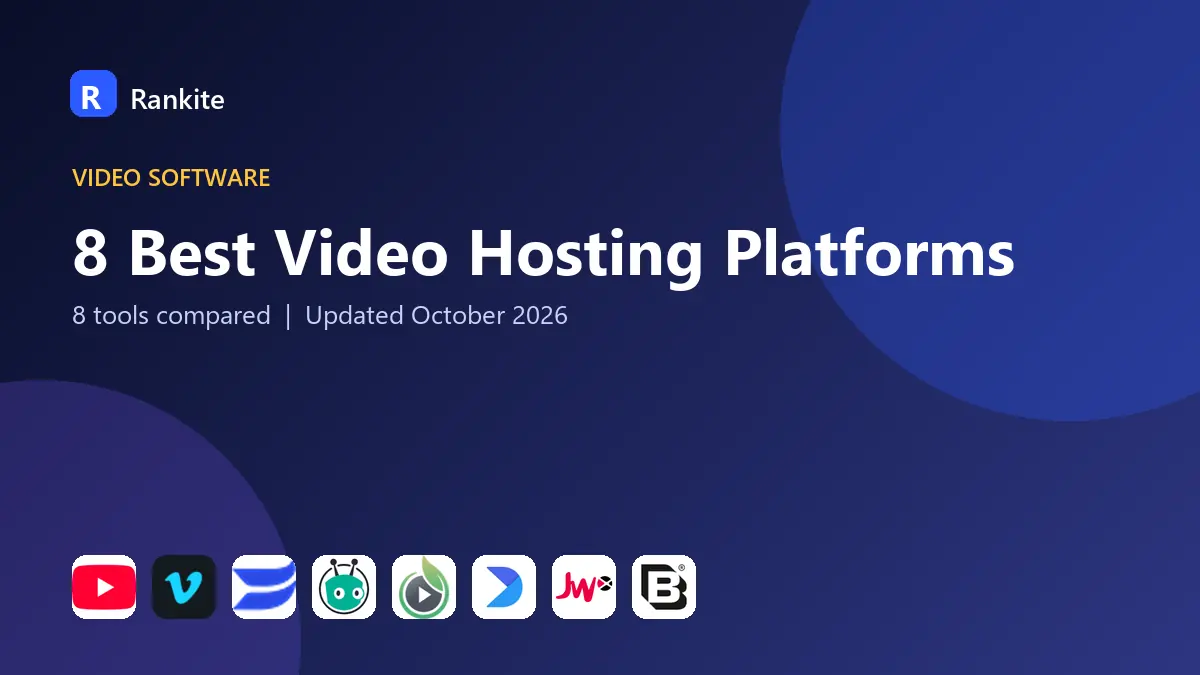 8 Best Video Hosting Platforms in 2026