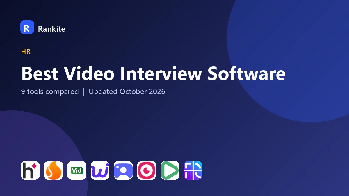 Best Video Interview Software in 2026: 9 Tools Compared