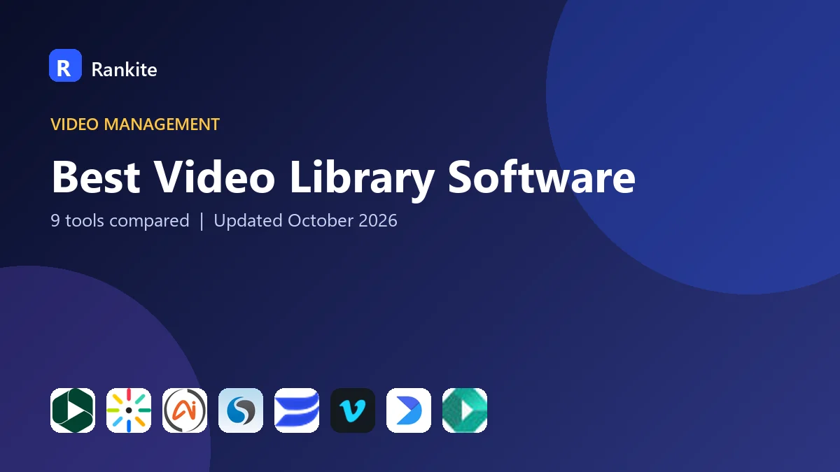 Best Video Library Software in 2026: 9 Tools Compared