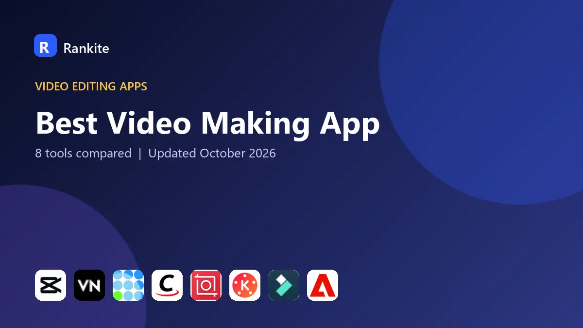 Best Video Making App in 2026: 8 Tools Compared